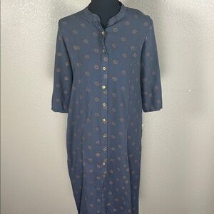 AVAASA Midi Dress Size Medium 3/4 Sleeves